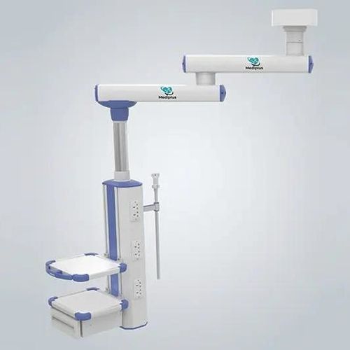 Doppio braccio di distribuzione a soffitto - Medinain - per sala operatoria / per terapia intensiva / per terapia intensiva