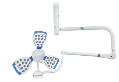 Lampada scialitica a soffitto - Flare-3 - Medinain - LED / per sala operatoria / 220 V/50 Hz