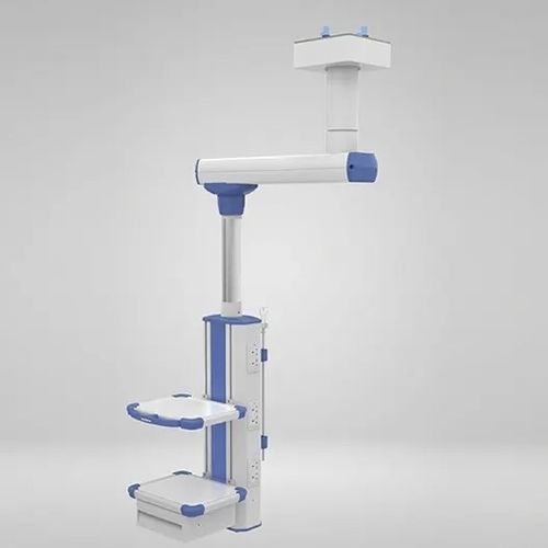 Braccio di distribuzione a soffitto - Medinain - per terapia intensiva / per sala operatoria / ad altezza regolabile