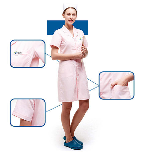Vestito per infermiera per donna - Nanning Tecbod Biological Technology - antistatico / antimicrobico / blu