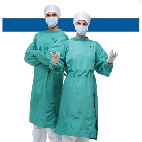 Camice chirurgico unisex - Nanning Tecbod Biological Technology - in poliestere / verde