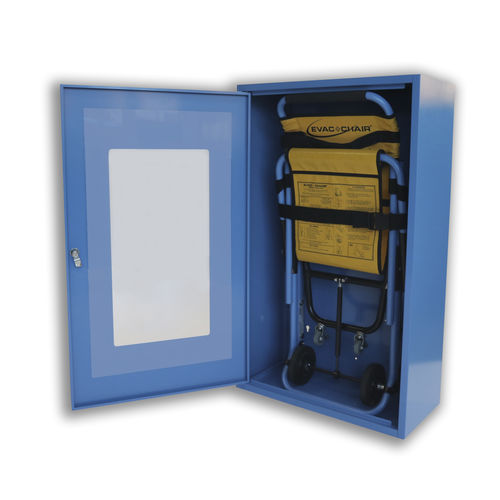 Armadio di sicurezza - Evac+Chair International - per ospedale / con ripiano / con sportello