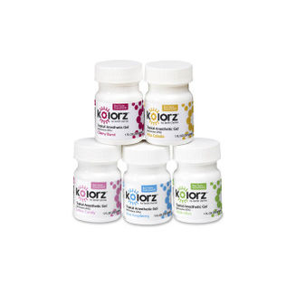Materiale odontoiatrico per profilassi dentale - Kolorz Topical  - DMG America - per anestesia odontoiatrica / in gel / provvisorio