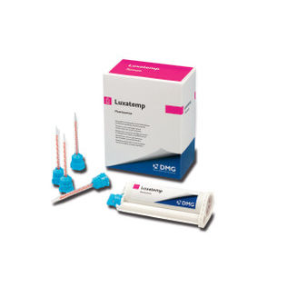 Materiale odontoiatrico in resina - Luxatemp Fluorescence - DMG America - per ricostruzione dentale / per corone dentali / per ponti dentali