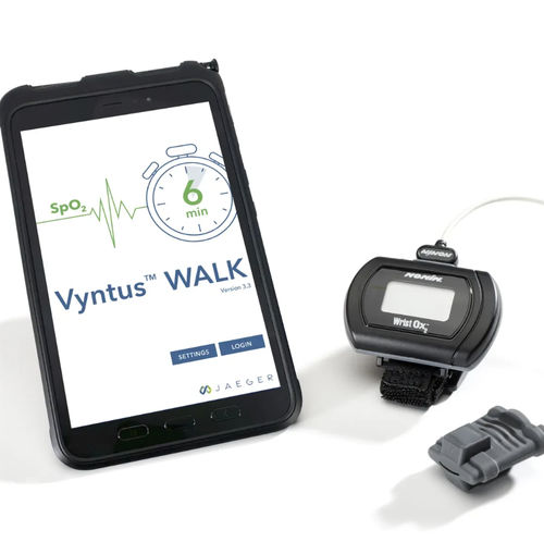 Monitor dell'attività con connessione wireless - Vyntus™ WALK - JAEGER MEDICAL - per polso / con GPS
