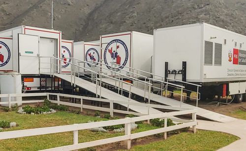 Unità mobile ospedaliera per cure ospedaliere - Alkan Mobile - furgone / con compartimenti / contenitore