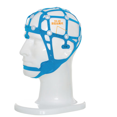 Casco EEG 20 canali - TC5310 series - Tenocom - 10 canali / per adulti / blu