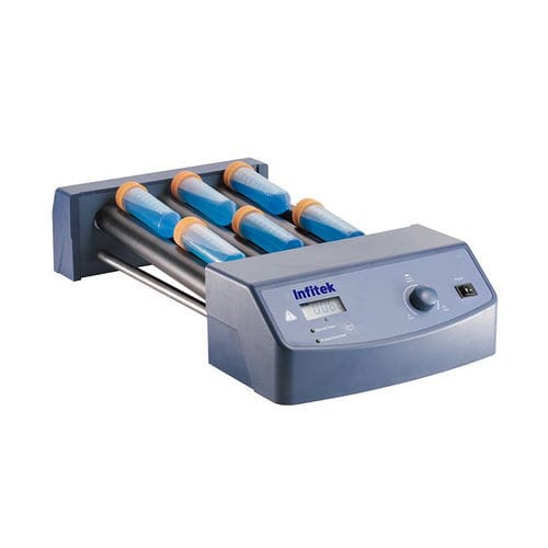 Miscelatore di laboratorio a rulli - RMX-TR - Infitek - basculante / digitale / medico