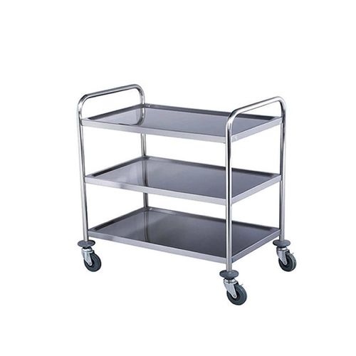Carrello portastrumenti - NSS 4003 - Nuprom - per sala operatoria / di trasporto / di servizio