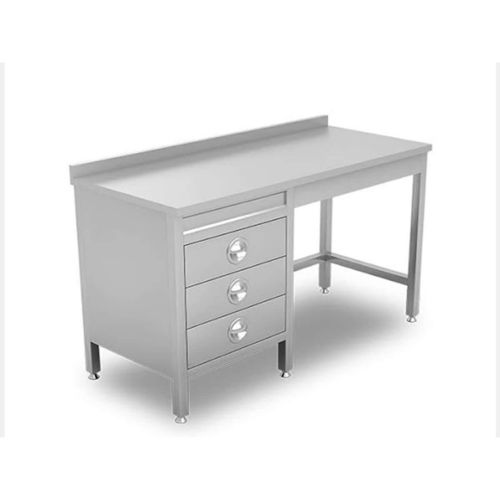 Tavolo con cassetti - NSS 3006  - Nuprom - da lavoro / rettangolare / mobile