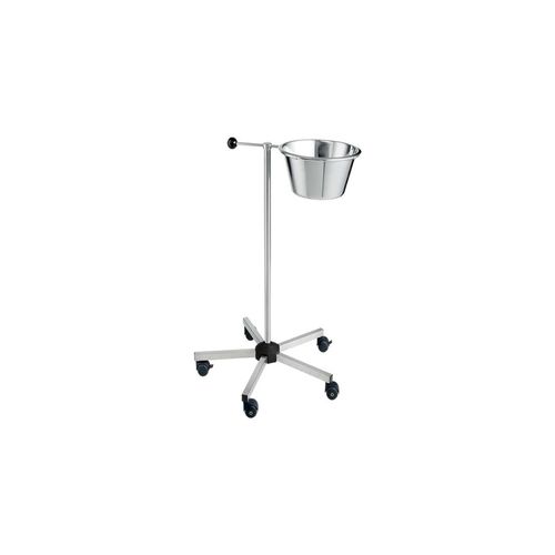 Porta-catino con rotelle - NSS 7001 - Nuprom - in acciaio inossidabile
