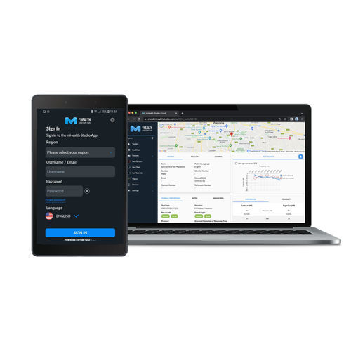 Applicazione mobile di gestione dati - hearTest™occ - hearX Group - per reportistica / di audiometria / automatizzata