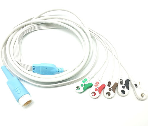 Cavo ECG 3 cavi - EL103SA-085 - Shenzhen Redy-Med Technology Co.,Ltd - 5 fili