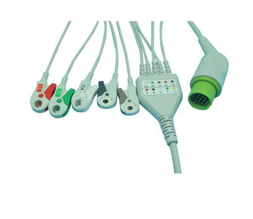 Cavo ECG 3 cavi - EC203SA-096 - Shenzhen Redy-Med Technology Co.,Ltd - 5 fili