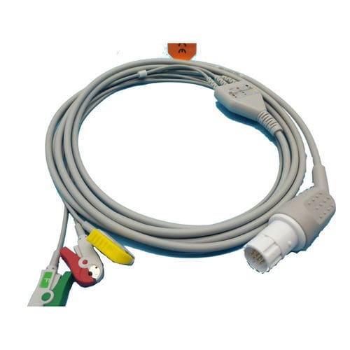 Cavo ECG 3 cavi - EC203SA-077 - Shenzhen Redy-Med Technology Co.,Ltd - 5 fili