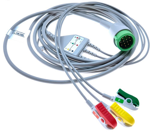 Cavo ECG 3 cavi - EC203SA-027 - Shenzhen Redy-Med Technology Co.,Ltd - 5 fili