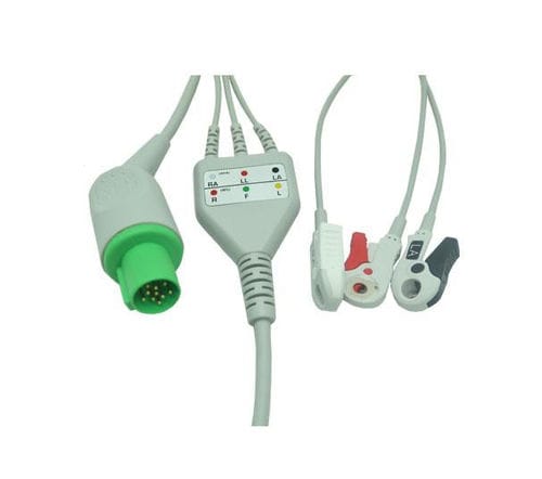 Cavo ECG 3 cavi - EC203SA-055 - Shenzhen Redy-Med Technology Co.,Ltd - 5 fili