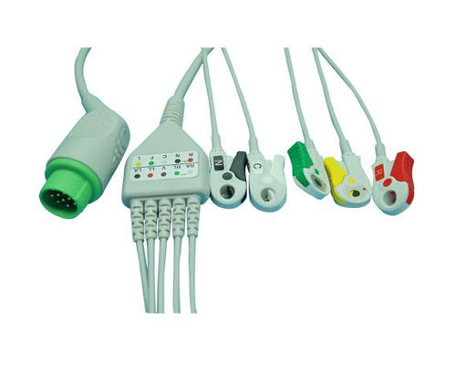 Cavo ECG 3 cavi - EC203SA-022R - Shenzhen Redy-Med Technology Co.,Ltd - 5 fili