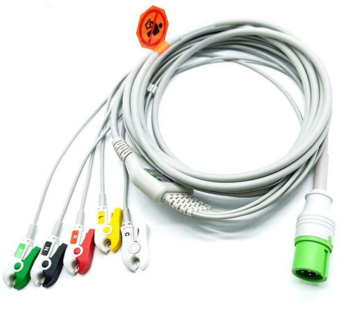 Cavo ECG 3 cavi - EC203SA-317 - Shenzhen Redy-Med Technology Co.,Ltd - 5 fili