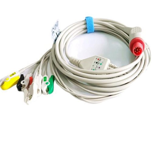 Cavo ECG 3 cavi - EC203SA-014 - Shenzhen Redy-Med Technology Co.,Ltd - 5 fili