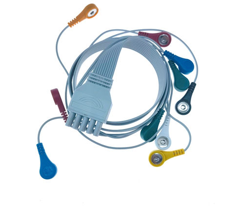 Cavo ECG per Holter cardiaco - VC210SA-034 - Shenzhen Redy-Med Technology Co.,Ltd - 10 fili