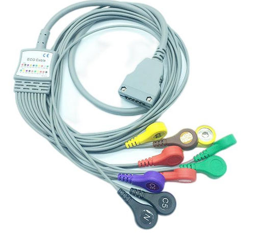 Cavo ECG per Holter cardiaco - Shenzhen Redy-Med Technology Co.,Ltd - 10 fili