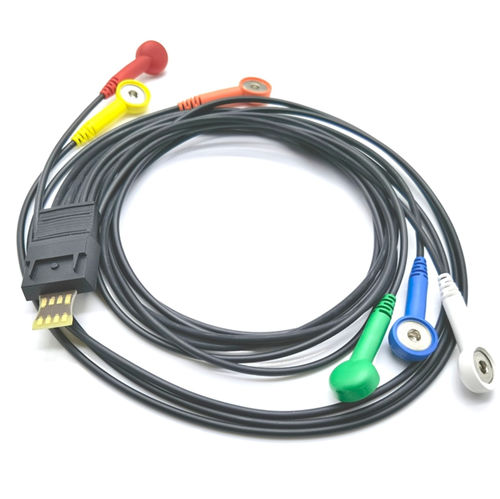 Cavo ECG per Holter cardiaco - VC204SA-011 - Shenzhen Redy-Med Technology Co.,Ltd - 4 cavi / 6 cavi