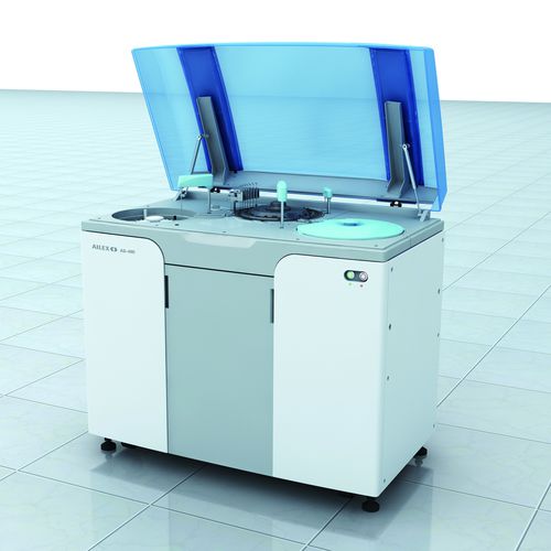Analizzatore di chimica clinica automatico - AS-490 - Ailex Technology Group Co., Ltd - da banco / con lettore di codici a barre