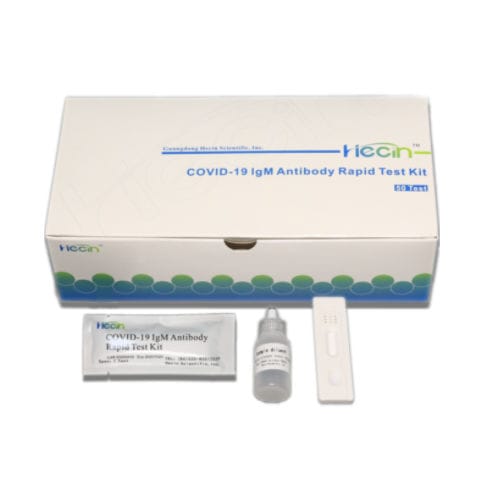 Kit di test per diagnosi COVID-19 - hecin-scientific - d'IgG / di IgM / SARS-COV-2