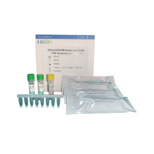 Kit di test per malattie infettive - hecin-scientific - dell'influenza A / dell'influenza B / nasofaringeo