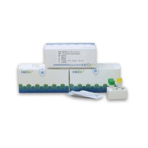 Kit di test per diagnosi COVID-19 - hecin-scientific - per acidi nucleici / per RT-PCR / a fluorescenza