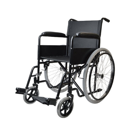 Sedia a rotelle manuale - YK9022 - Intco Machinery - da esterno / da interno / con poggiagambe
