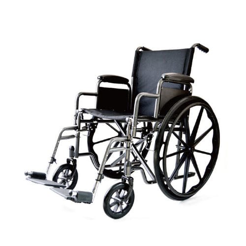 Sedia a rotelle manuale - YK9050(K1) - Intco Machinery - da esterno / da interno / con poggiagambe
