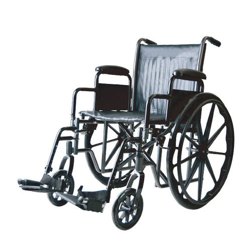 Sedia a rotelle manuale - YK9052(K2) - Intco Machinery - da esterno / da interno / ad altezza regolabile