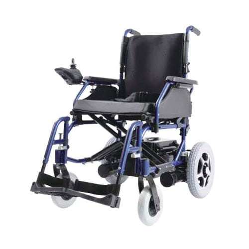 Sedia a rotelle elettrica - PIONEER - Intco Machinery - da esterno / da interno / con poggiagambe