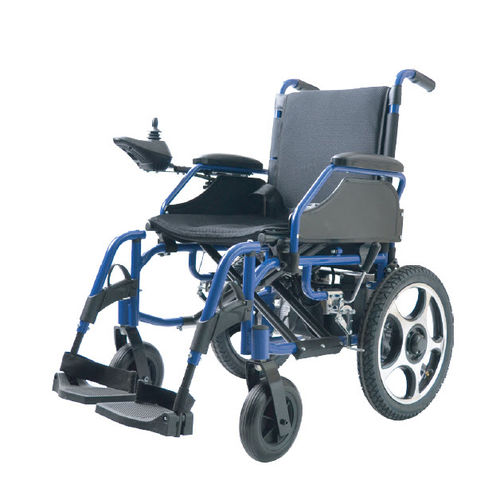 Sedia a rotelle elettrica - ECONOMY - Intco Machinery - da esterno / da interno / con poggiagambe