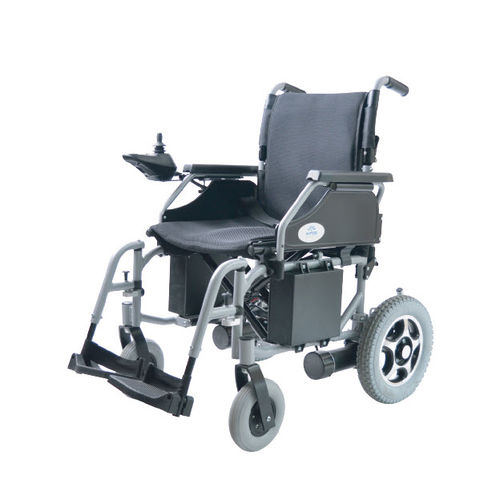 Sedia a rotelle elettrica - SPLIT - Intco Machinery - da esterno / da interno / con poggiagambe