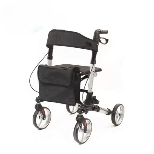 Deambulatore rollator a 4 ruote - MOVO-F - Intco Machinery - per la terza età / telaio in alluminio / con sedile