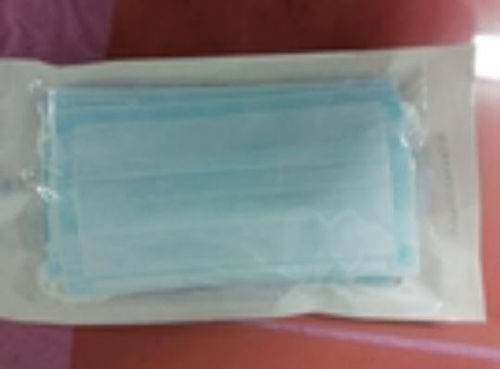 Mascherina chirurgica per adulti - Jiangxi Qiaomin Medical Appliance - blu / monouso / in tessuto non tessuto