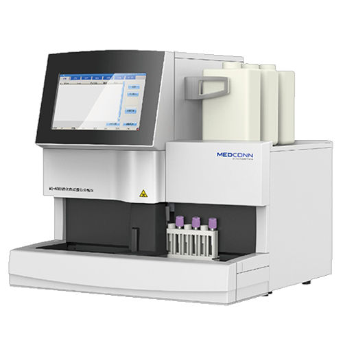 Analizzatore di emoglobina glicata automatico - MQ-6000 - Medconn Diagnostics - da banco / con touch screen / con lettore di codici a barre