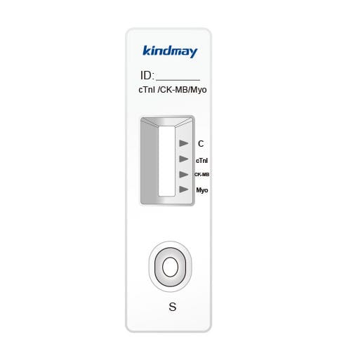Kit di test dell'infarto del miocardio - Shenzhen Kindmay Medical Co.,Ltd. - della mioglobina / cTnI / della creatina chinasi