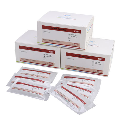 Test rapido dell'infarto del miocardio - Shenzhen kangshengbao Biotechnology Co., Ltd. - di h-FABP / di siero / al plasma