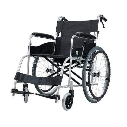 Sedia a rotelle manuale - ZTA168 - Zhongjin Medical - da esterno / pieghevole / con poggiagambe