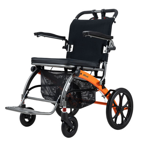 Sedia a rotelle passiva - ZTA129EL - Zhongjin Medical - da esterno / pieghevole / con poggiagambe