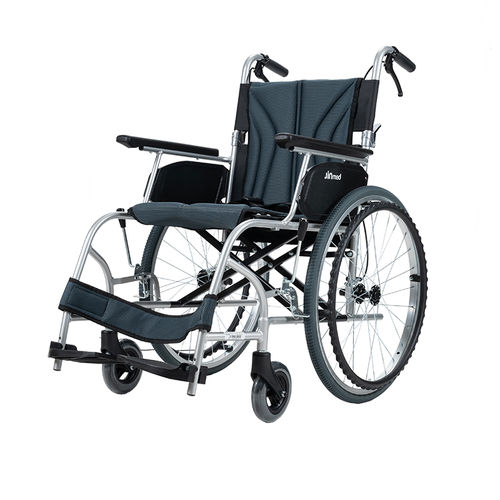 Sedia a rotelle manuale - ZTA188L - Zhongjin Medical - da esterno / con poggiagambe / con braccioli