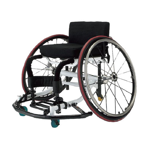Sedia a rotelle attiva - NA-411B - Zhongjin Medical - sportiva / con poggiagambe / nera