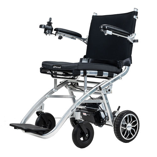 Sedia a rotelle elettrica - DYN20A-LW-ZJ - Zhongjin Medical - da esterno / pieghevole / con poggiagambe