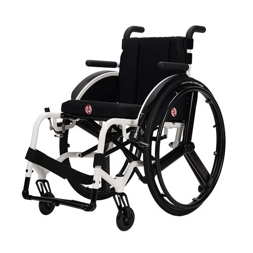 Sedia a rotelle manuale - NA-430 - Zhongjin Medical - da esterno / pieghevole / con poggiagambe