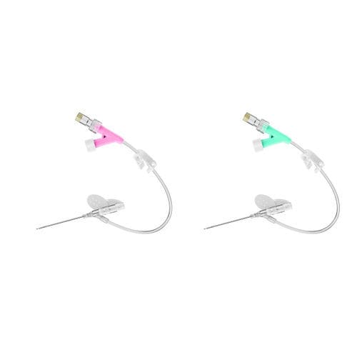 Cannula per iniezione - uy - curva / flessibile / monouso