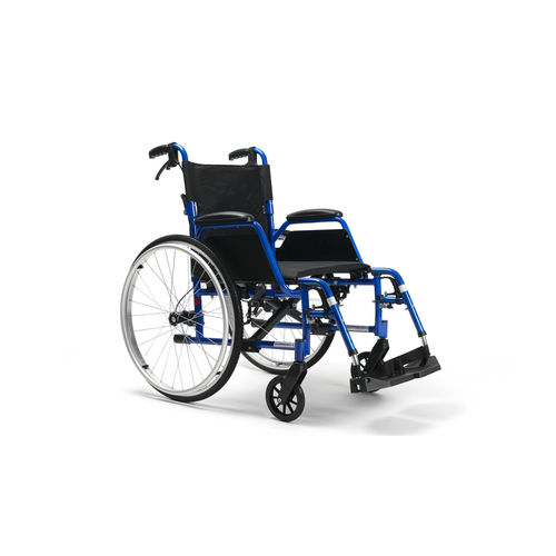 Sedia a rotelle manuale - ECL X2T 24' - Vermeiren Medical Equipment - da esterno / pieghevole / con poggiagambe